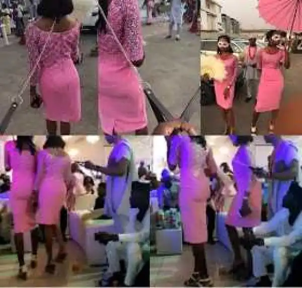 Photos: Pretty Mike steps out yet again with 2 ladies on dog chains